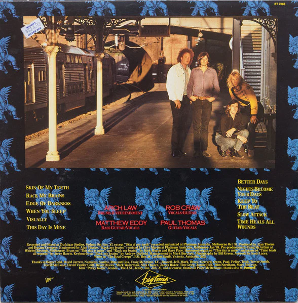 Huxton Creepers – So This Is Paris (E/E) – LP, AU 1988 - Image 2