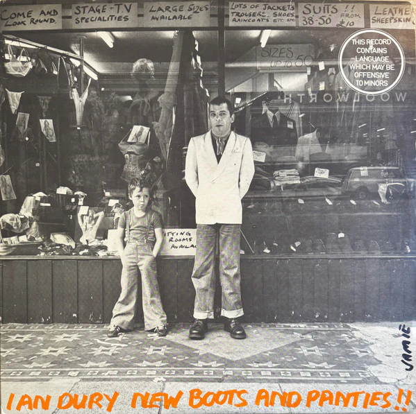 Ian Dury – New Boots And Panties (VG+/VG+) – LP, AU 1977