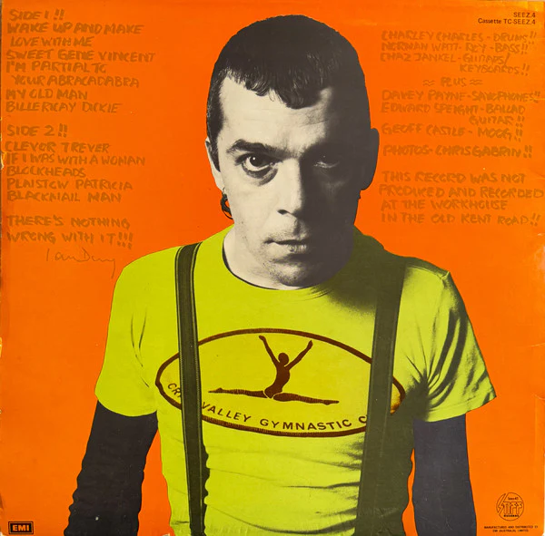 Ian Dury – New Boots And Panties (VG+/VG+) – LP, AU 1977 - Image 2