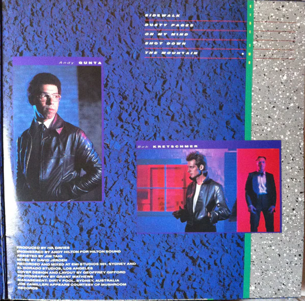 Icehouse – Sidewalk (VG+/VG+) – LP, AU 1984 - Image 4