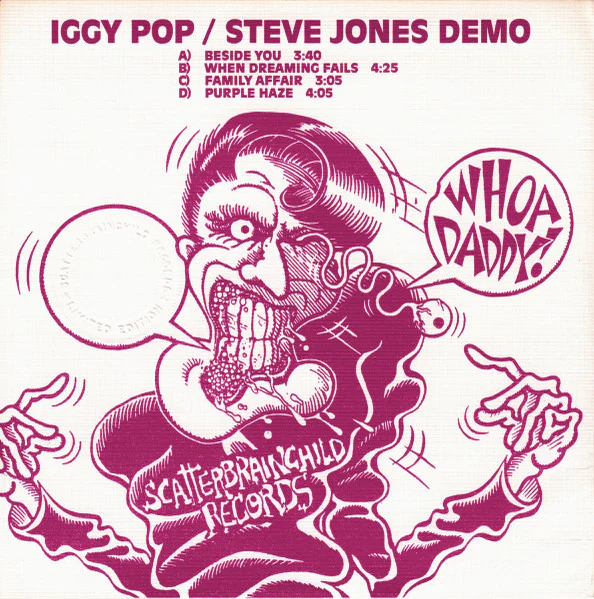 Iggy Pop – Iggy Pop / Steve Jones Demo (VG+/VG+) – 2x7" - Image 2
