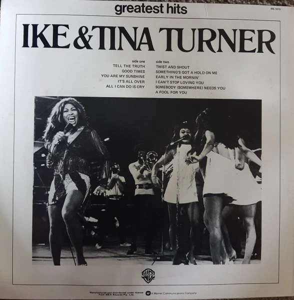 Ike & Tina Turner – Greatest Hits (VG/VG+) – LP, AU 1975 - Image 2