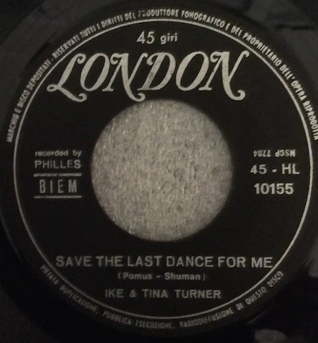Ike & Tina Turner – I'll Never Need More Than This / Save The Last Dance For Me (E/VG) – 7", IT 1967 - Image 4
