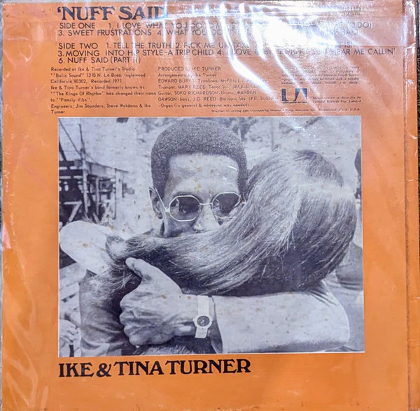 Ike & Tina Turner – 'Nuff Said (VG+/VG) – LP, AU 1972 - Image 2