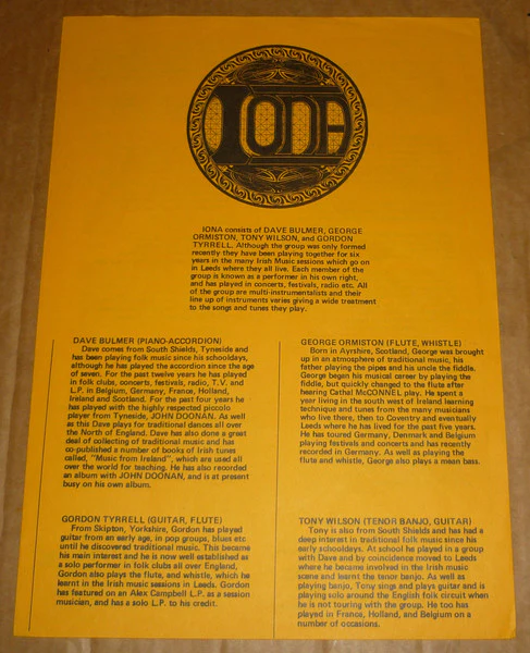 Iona – Iona (VG+/VG+) – LP, UK 1978 - Image 5
