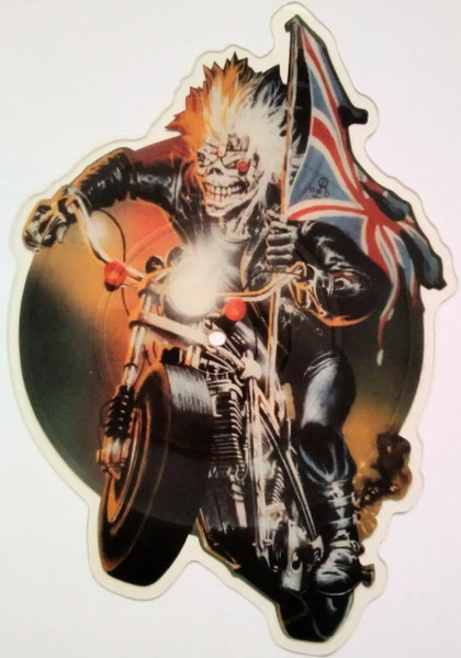 Iron Maiden – Infinite Dreams (G+/VG+) – 7", UK 1989 - Image 2