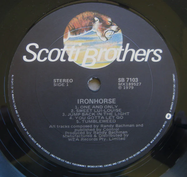 Ironhorse – Ironhorse (VG+/VG+) – LP, AU 1979 - Image 3