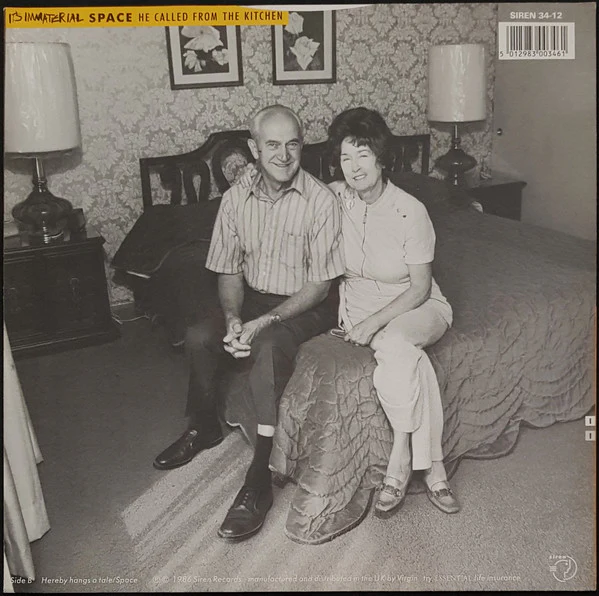 It's Immaterial – Space, He Called From The Kitchen.... (E/E) – 12", AU 1986