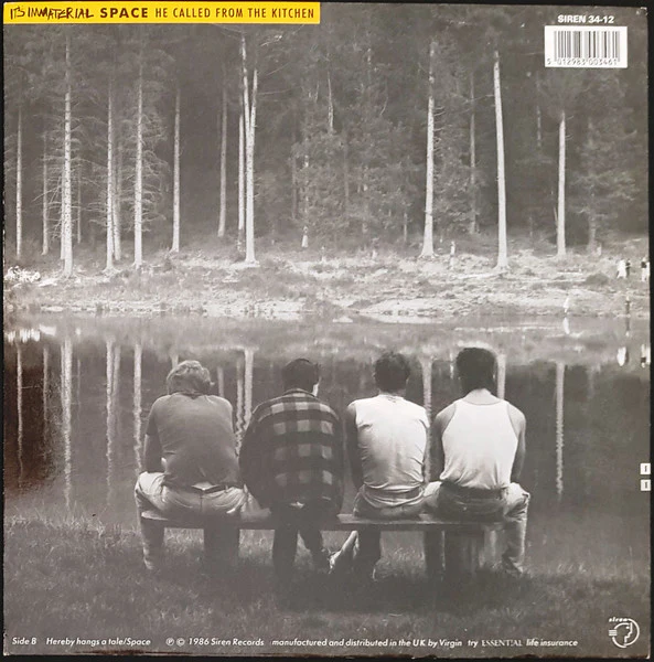 It's Immaterial – Space, He Called From The Kitchen.... (E/E) – 12", AU 1986 - Image 2