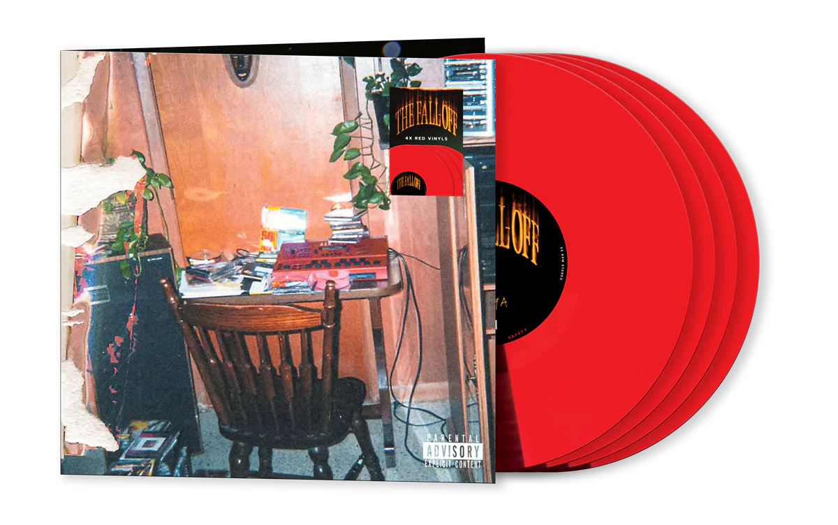 J. Cole – Fall-Off (4xLP, Red vinyl) - Image 2