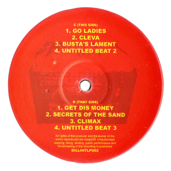 J Dilla – Instrumental Joints Volume 2 (E/VG+) – 2xLP, EU - Image 3