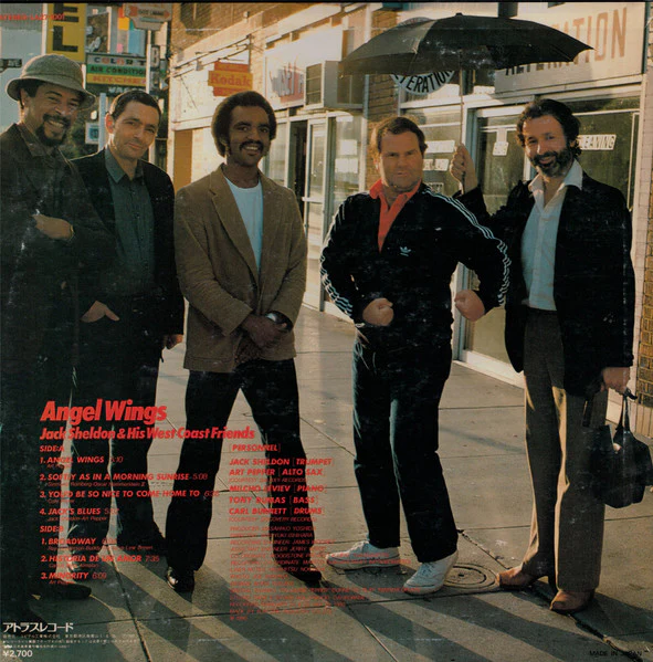 Jack Sheldon & His West Coast Friends – Angel Wings (VG+/VG+) – LP, JP 1980, No OBI - Image 3