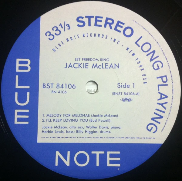 Jackie McLean – Let Freedom Ring (NM/E) – LP, JP 1993, With OBI - Image 3