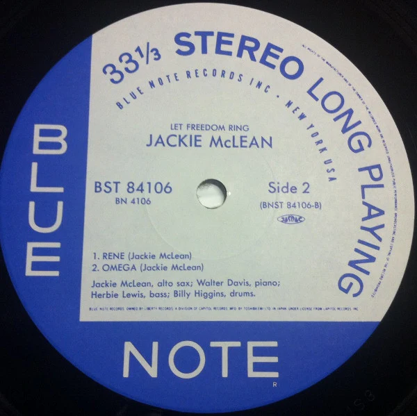 Jackie McLean – Let Freedom Ring (NM/E) – LP, JP 1993, With OBI - Image 4