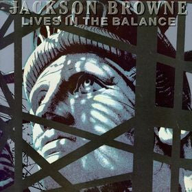 Jackson Browne – Lives In The Balance (VG+/VG+) – LP, AU 1986