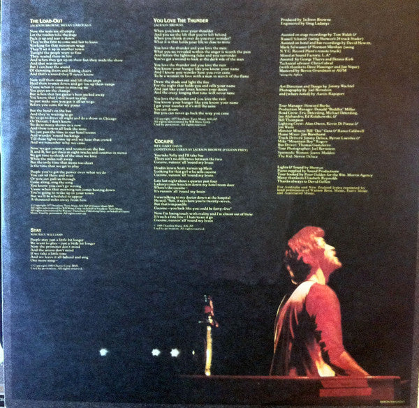 Jackson Browne – Running On Empty (VG/VG+) – LP, AU 1977 - Image 6
