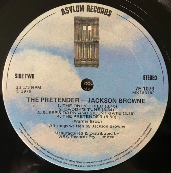 Jackson Browne – The Pretender (VG+/VG+) – LP, AU 1976 - Image 4