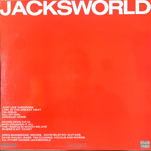 Jacksworld – Spit The Dummy (VG+/VG+) – LP, AU 1986 - Image 3