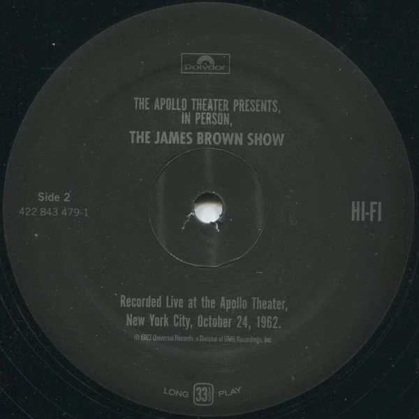 James Brown – 'Live' At The Apollo (VG+/VG+) – LP, US 2008 - Image 4
