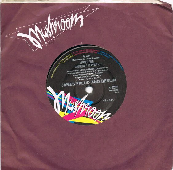 James Freud And Berlin – Automatic Crazy (E/Generic) – 7", AU 1981 - Image 2