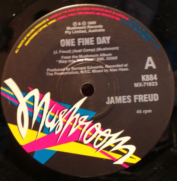 James Freud – One Fine Day (VG+/E) – 7", AU 1989 - Image 3
