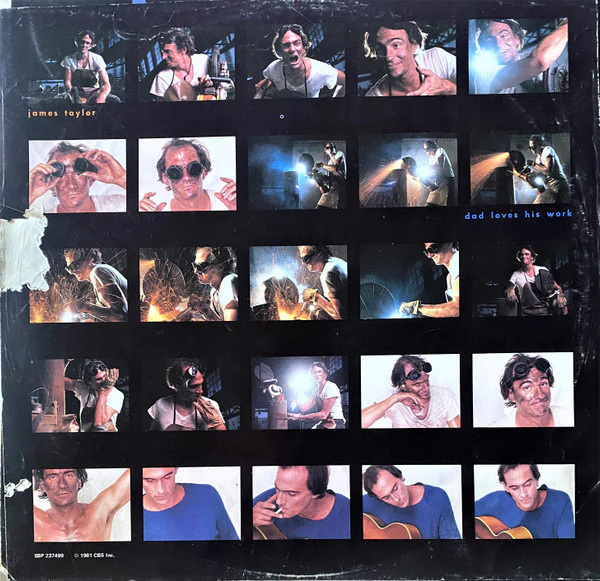 James Taylor – Dad Loves His Work (VG+/VG) – LP, AU 1981 - Image 5