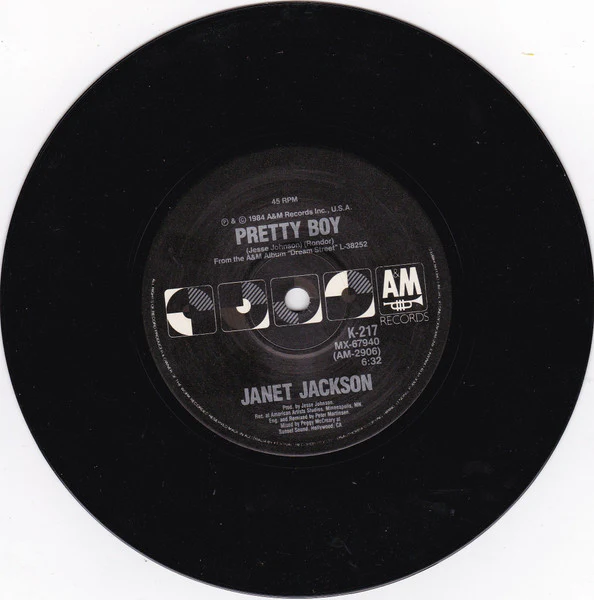 Janet Jackson – Let's Wait Awhile (VG+/Generic) – 7", AU 1987 - Image 2