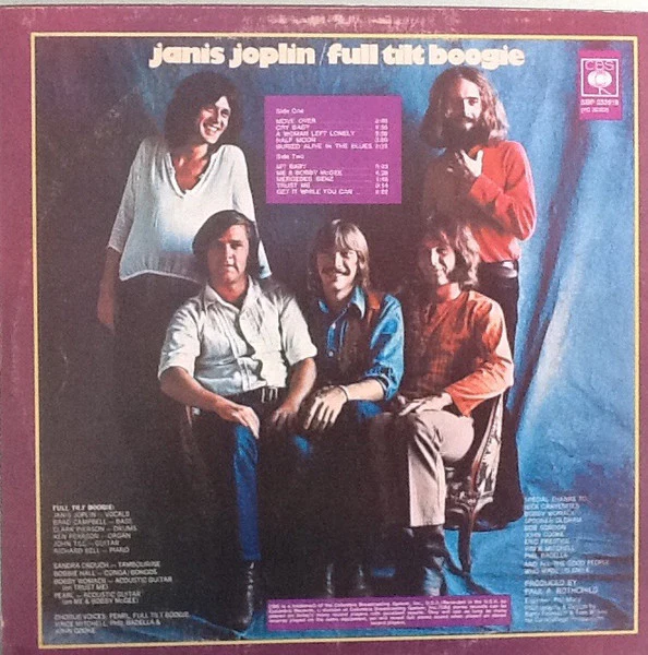 Janis Joplin – Pearl (G+/VG) – LP, AU 1971 - Image 2