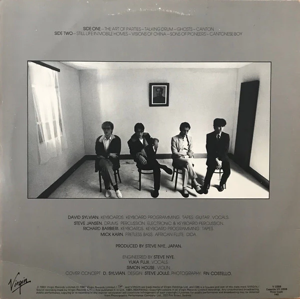 Japan – Tin Drum (VG+/E) – LP, AU 1981 - Image 2