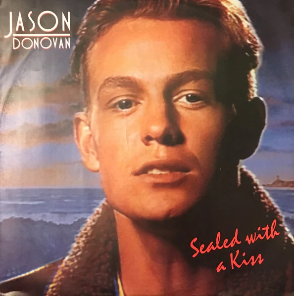 Jason Donovan – Sealed With A Kiss (VG+/VG+) – 12", AU 1989