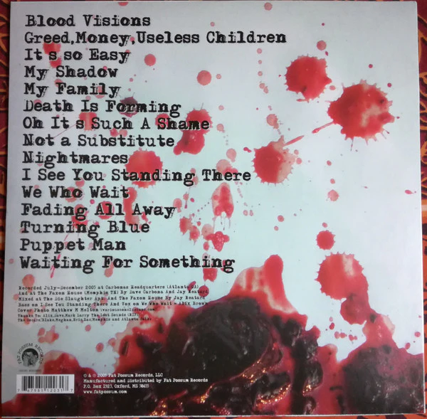 Jay Reatard – Blood Visions (E/E) – LP, US 2009 - Image 2
