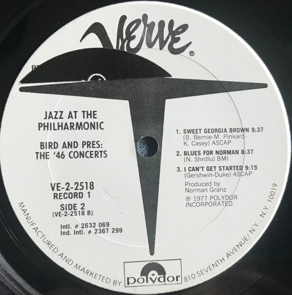 Jazz At The Philharmonic – Bird And Pres: The '46 Concerts (VG+/VG+) – 2xLP, US 1977 - Image 10