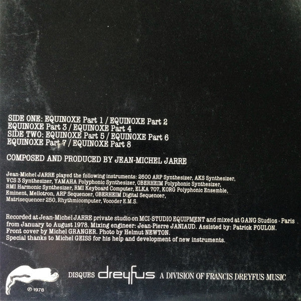 Jean-Michel Jarre – Equinoxe (VG+/VG) – LP, AU 1979 - Image 3