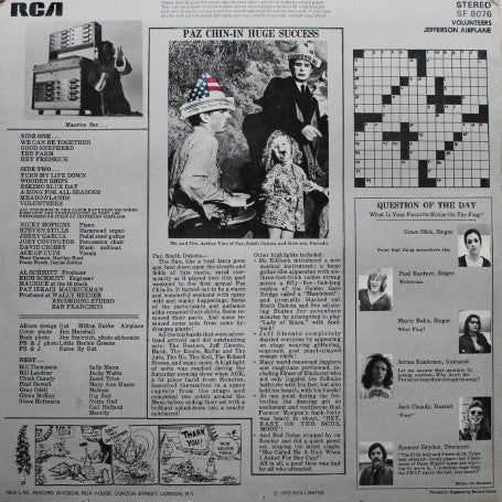 Jefferson Airplane – Volunteers (VG/VG) – LP, UK 1970 - Image 4