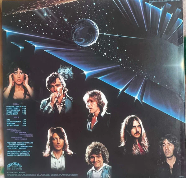 Jefferson Starship – Earth (VG+/VG+) – LP, AU 1978 - Image 2
