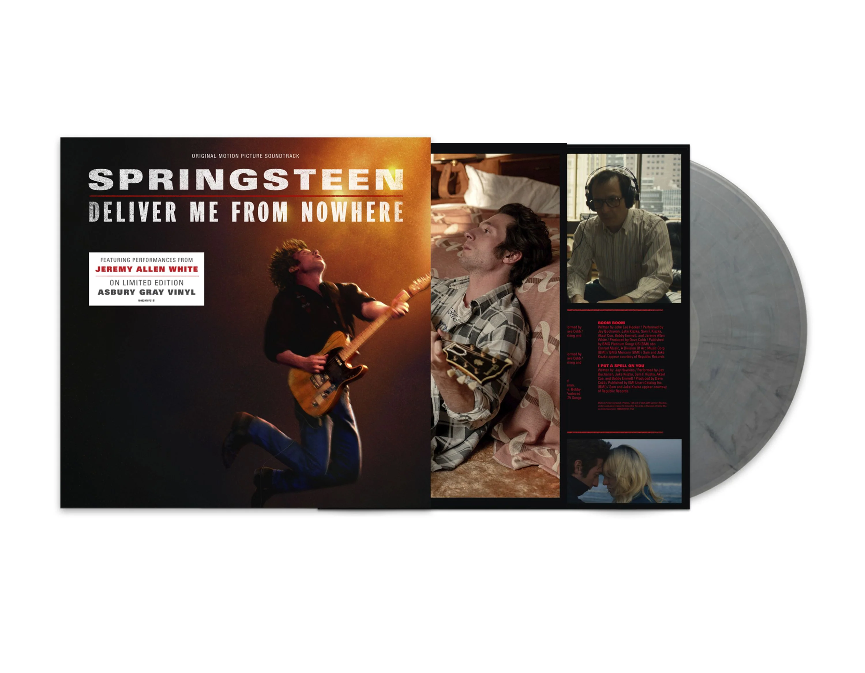 Various – Springsteen: Deliver Me From Nowhere (Original Motion Picture Soundtrack) (2xLP, Asbury Gray) - Image 3