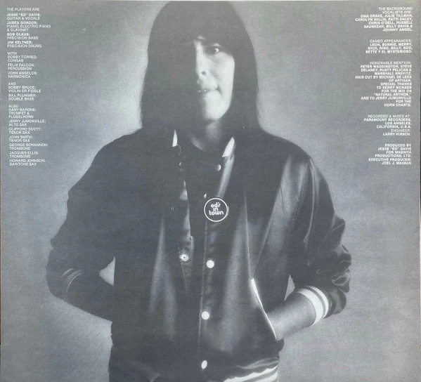 Jesse Ed Davis – Keep Me Comin' (VG+/VG+) – LP, US 1973 - Image 4