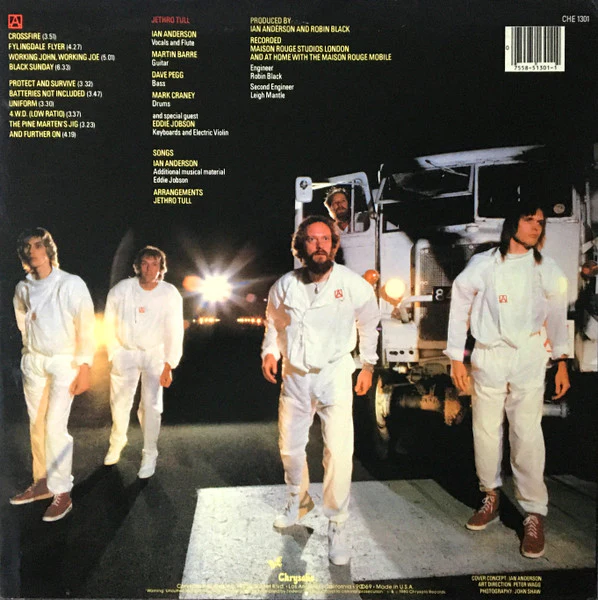 Jethro Tull – A (VG/VG+) – LP, US 1980 - Image 2