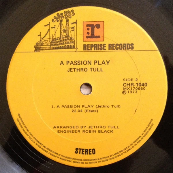 Jethro Tull – A Passion Play (VG/VG) – LP, AU 1973 - Image 4