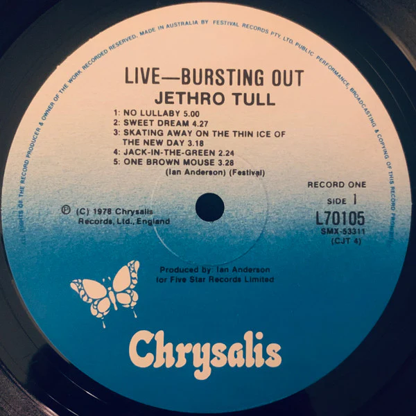 Jethro Tull – Live - Bursting Out (VG/VG) – 2xLP, AU 1978 - Image 9