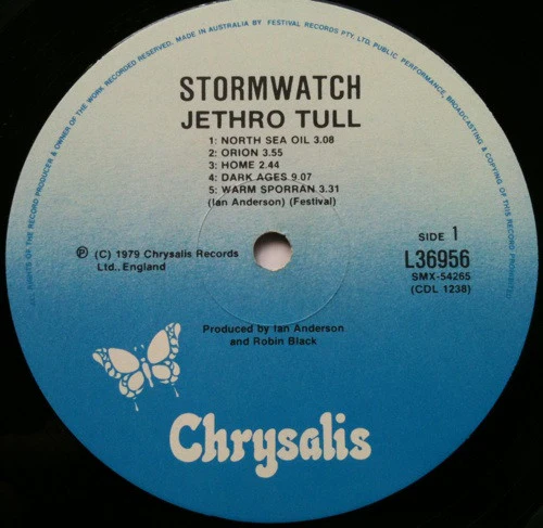 Jethro Tull – Stormwatch (VG+/VG) – LP, AU 1979 - Image 3