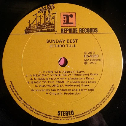 Jethro Tull – Sunday Best (VG+/VG) – LP, AU 1971 - Image 4