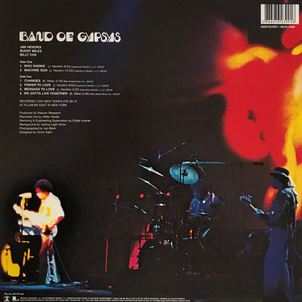 Jimi Hendrix – Band Of Gypsys (VG+/VG+) – LP, EU 2010 - Image 5