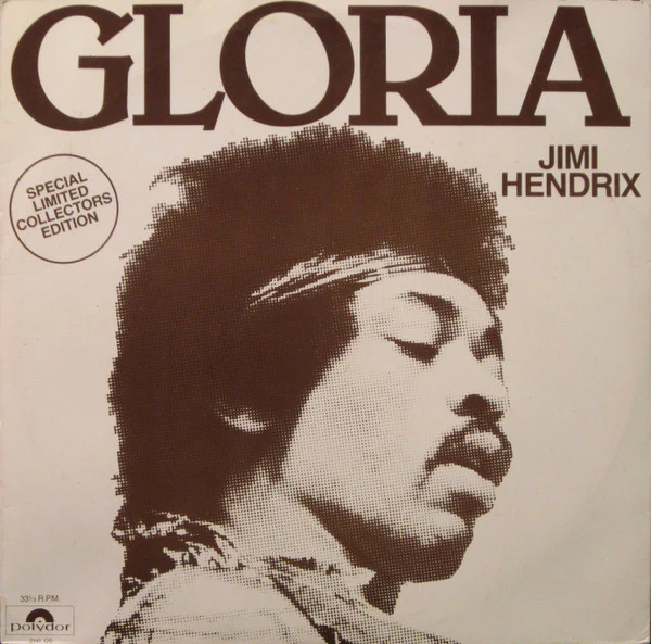Jimi Hendrix – Gloria (VG/Generic) – 12", AU 1979