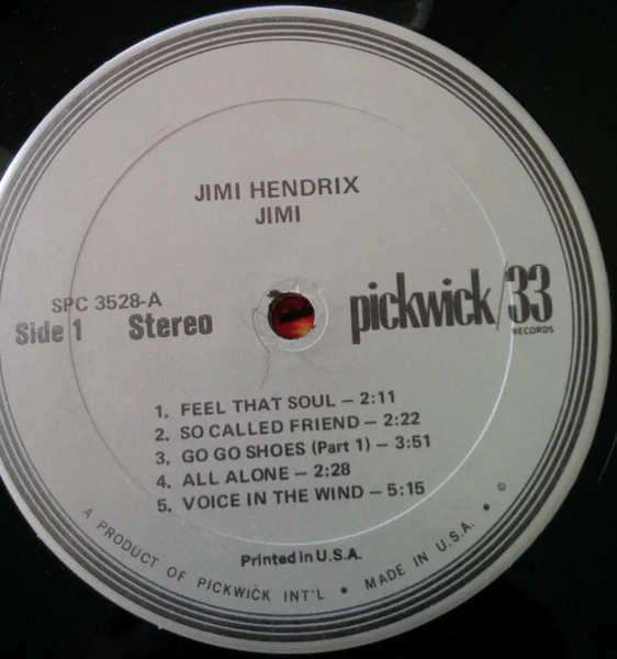 Jimi Hendrix – Jimi (VG+/VG+) – LP, US 1975 - Image 2