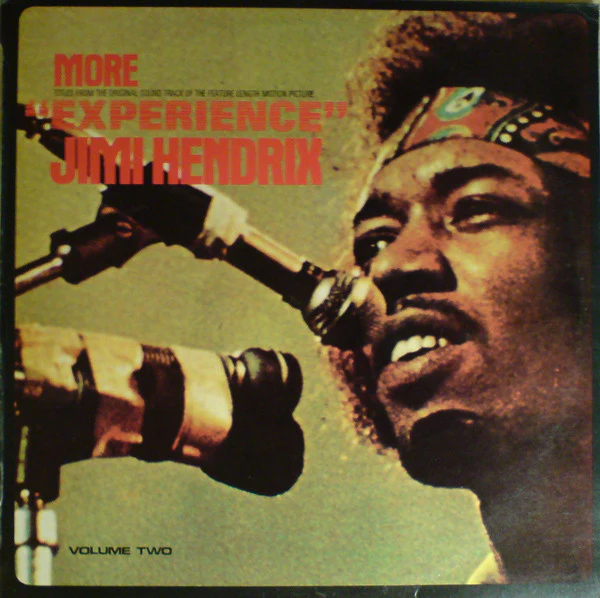 Jimi Hendrix – More "Experience" Jimi Hendrix (Titles From The Original Sound Track Of The Feature Length Motion Picture) (Volume Two) (E/E) – LP, UK 1972