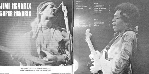 Jimi Hendrix – The Greatest Original Sessions (VG+/VG+) – 2xLP, FR 1975 - Image 4