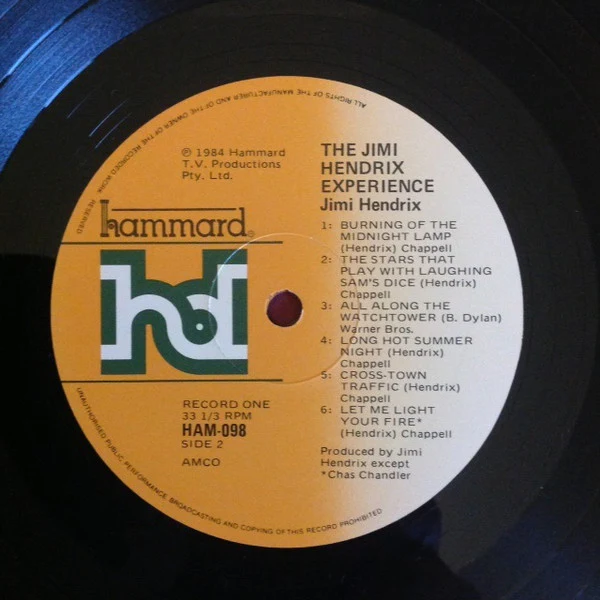 Jimi Hendrix – The Jimi Hendrix Experience (VG/VG) – 2xLP, AU 1984 - Image 4