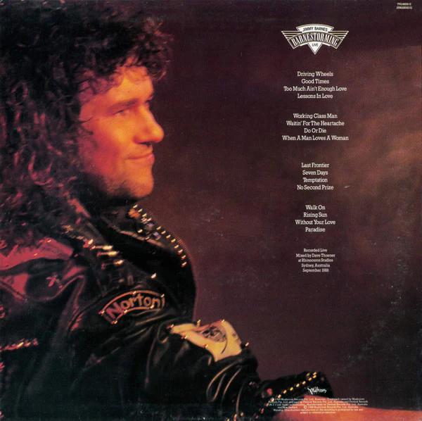 Jimmy Barnes – Barnestorming (VG/VG+) – 2xLP, AU 1988 - Image 2