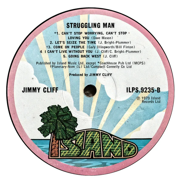 Jimmy Cliff – Struggling Man (VG/VG+) – LP, UK 1973 - Image 3